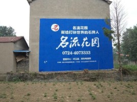 关岭农村墙体广告的长尾效应