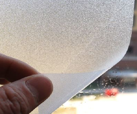 关岭玻璃门外面粘广告用什么材料好？